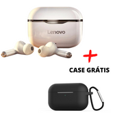 Fone de Ouvido Lenovo LP1 Original + Case Grátis