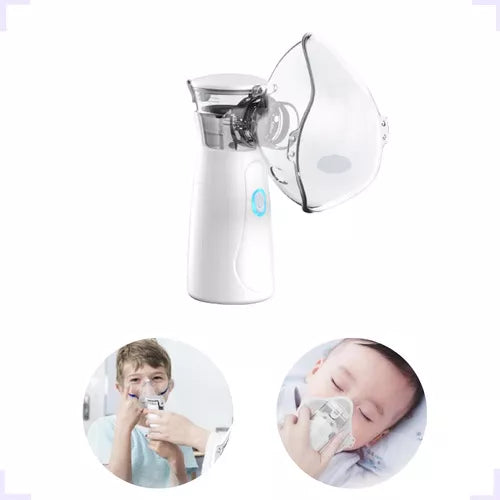 Nebulizador e Inalador Portátil Recarregável - BreathEasy