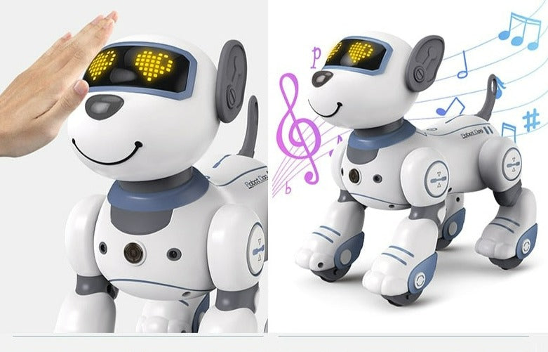 Robo cão ,Comando de Voz Programável, Robodog é Sensível ao Toque e musical