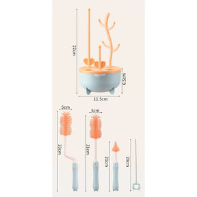 kit higiênico de silicone para garrafas e mamadeiras MasterClean