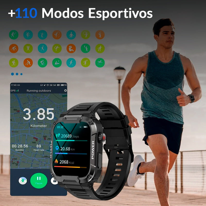 Smartwatch Militar Pro