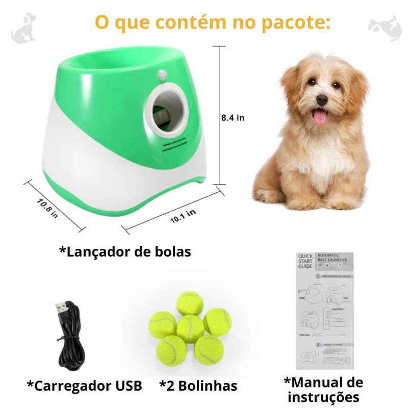 Arremessador Automático De Bolinha Para Cães