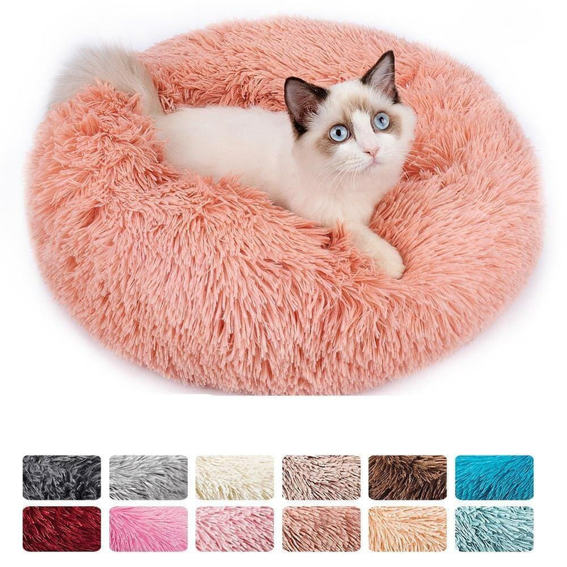 Cama Para Gatos e Cachorros de Pelo Luxo 50cm