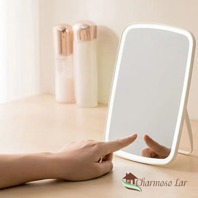 Espelho de Mesa com LED para Maquiagem CharmosoLar