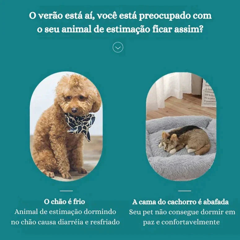 Tapete Gelado Pet Para Cães e Gatos